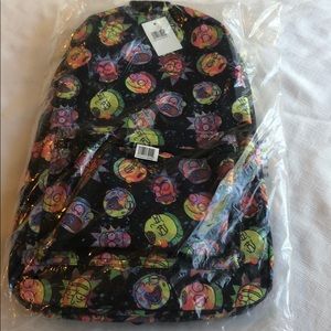 Rick and morty adult swim backpack new in bag!